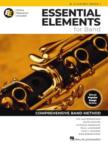 Hal Leonard Essential Elements for Band — Bb Clarinet Book 1 (2025 Edition)
