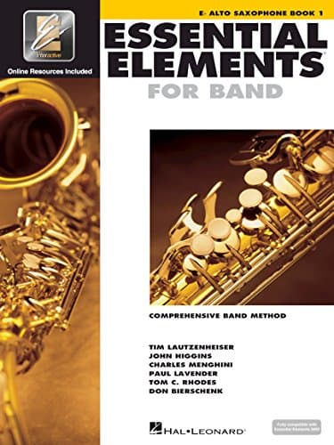 Hal Leonard Essential Elements for Band — Eb Alto Saxophone Book 1